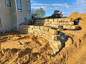 Scobey 4 Hire retaining wall Scobey 4 Hire retaining wall