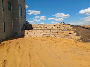 Scobey 4 Hire retaining wall Scobey 4 Hire retaining wall